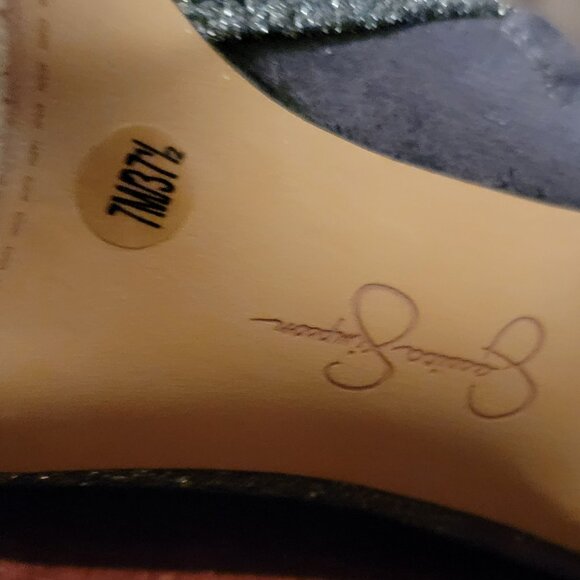 Jessica Simpson Womens Amriena Stiletto Over-The-Knee Boots Gray - Picture 10 of 15